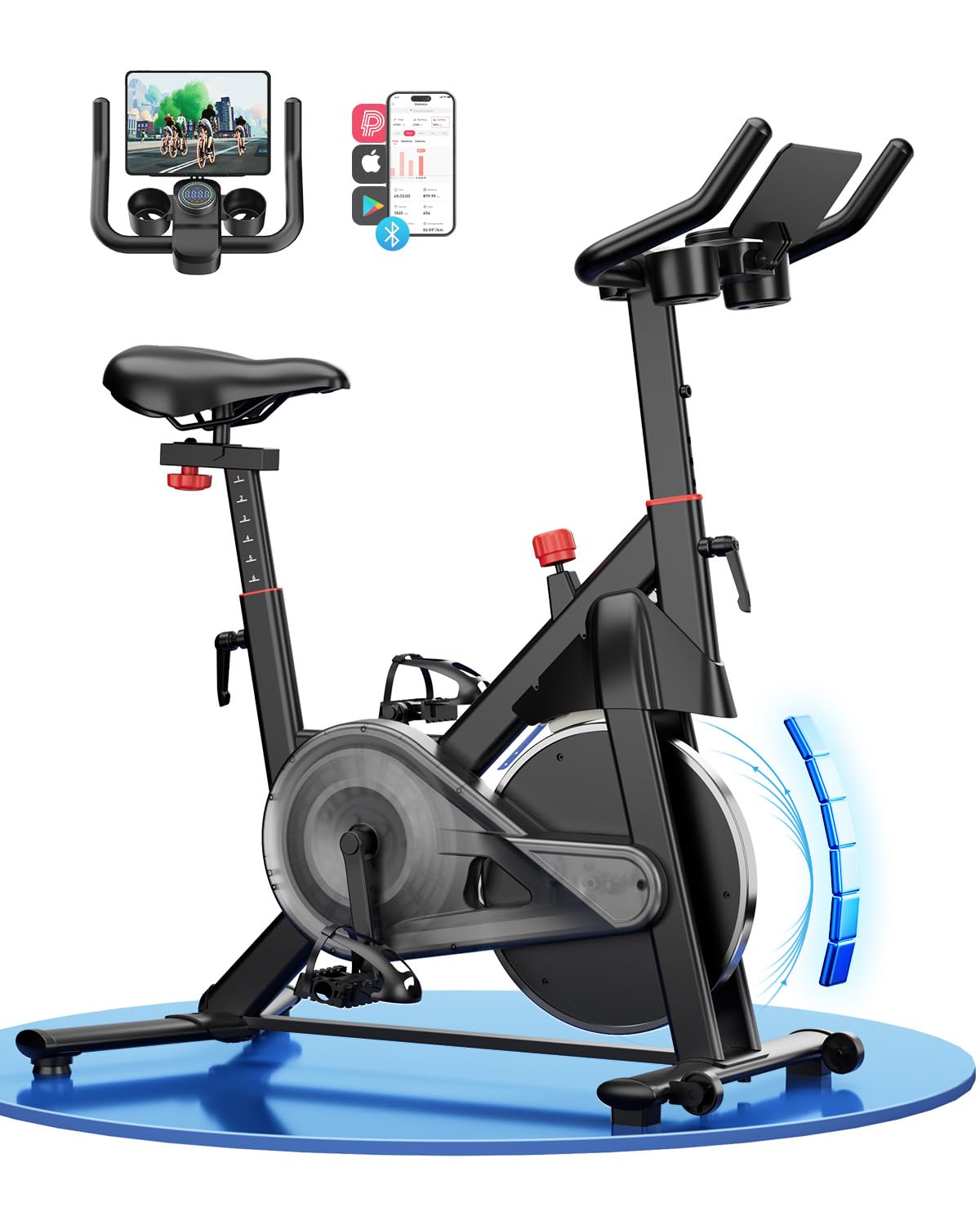 MJWW S1-Pro Indoor Cycling Bike-US