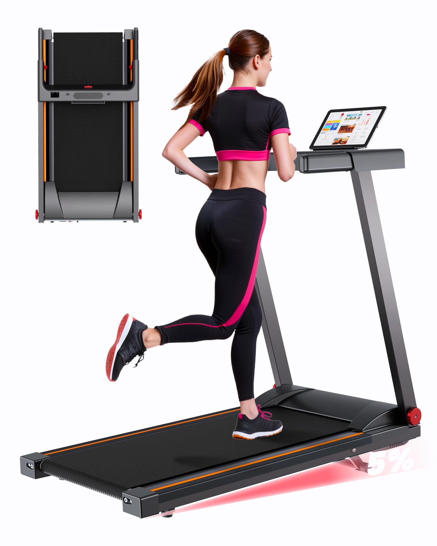 MJWW AS03 Treadmills with Incline-US