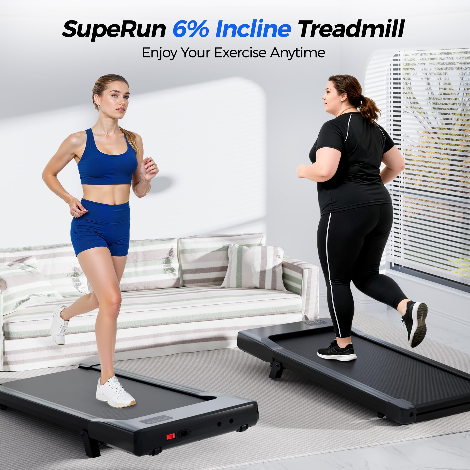 MJWW BA09 Under Desk Treadmill-US