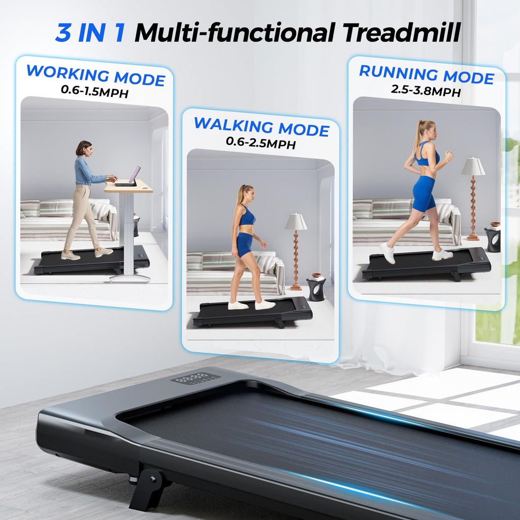 MJWW BA09 Under Desk Treadmill-US