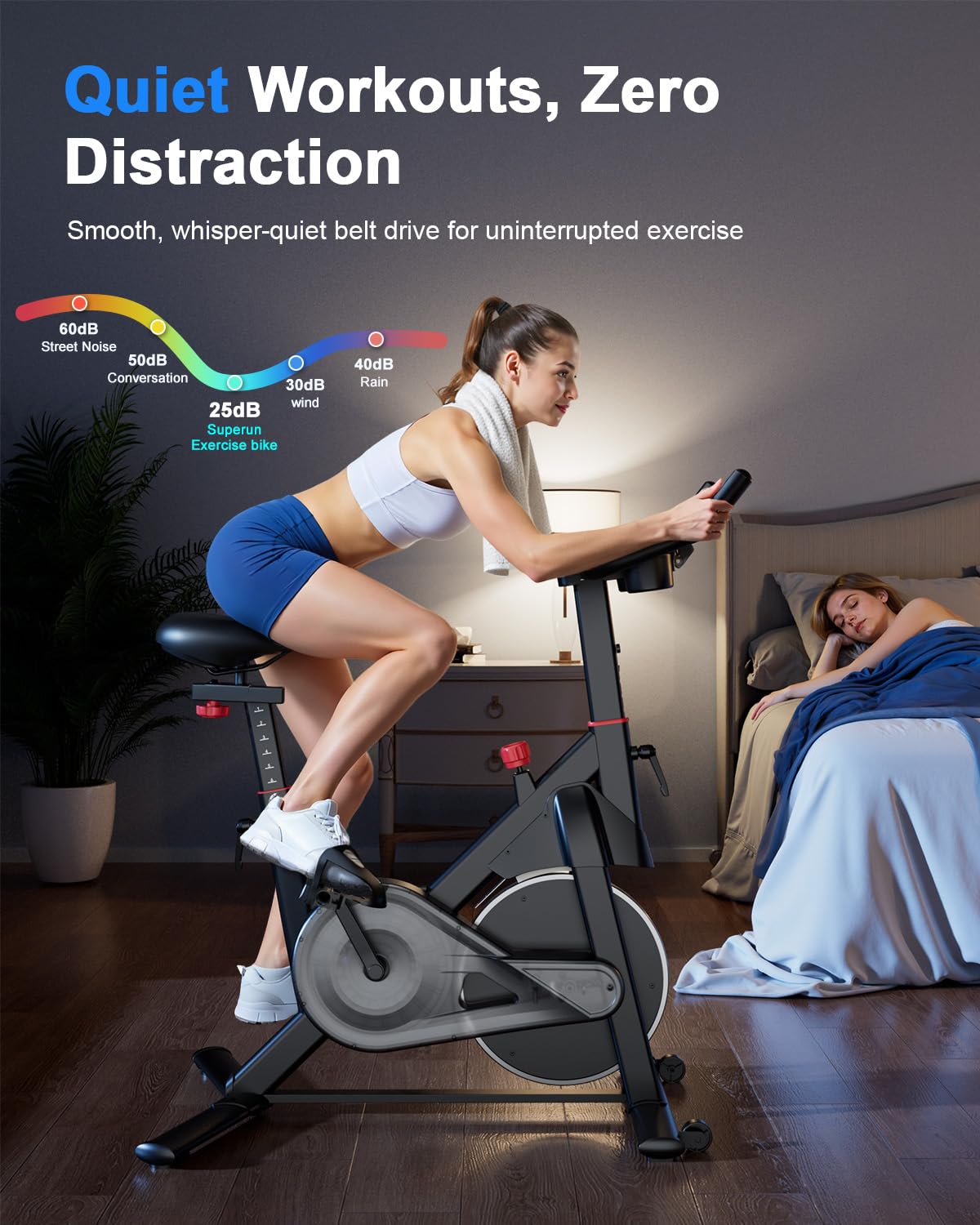 MJWW S1-Pro Indoor Cycling Bike-US