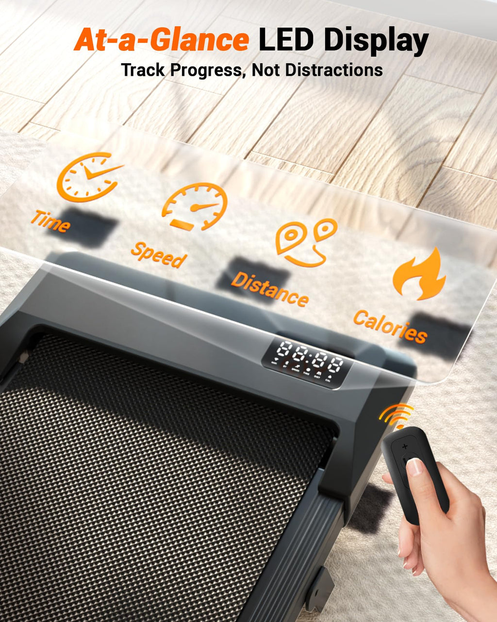 MJWW BA10 Under Desk Treadmill-US