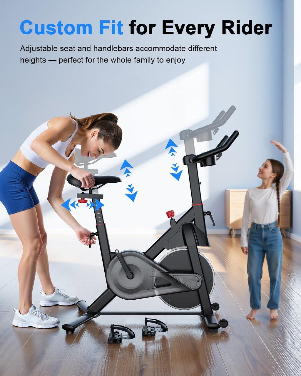 MJWW S1-Pro Indoor Cycling Bike-US