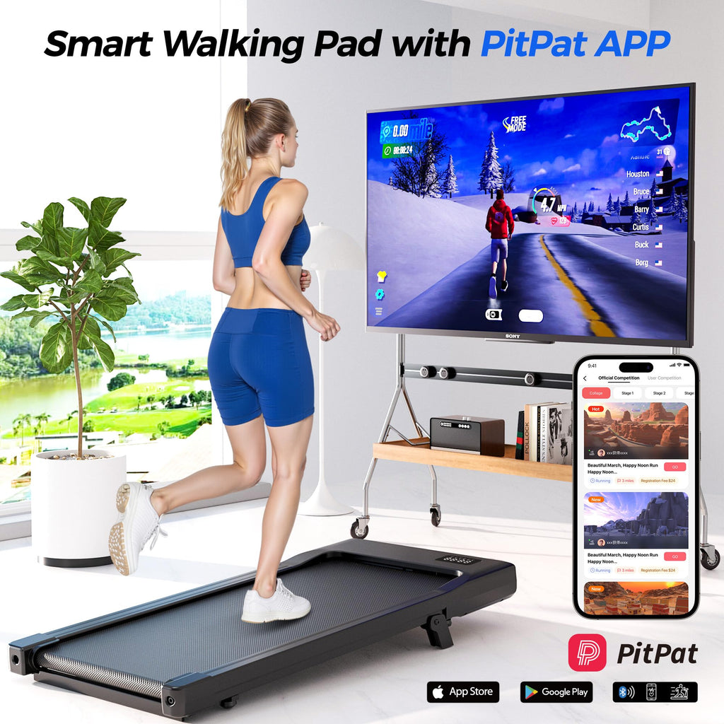 MJWW BA09 Under Desk Treadmill-US